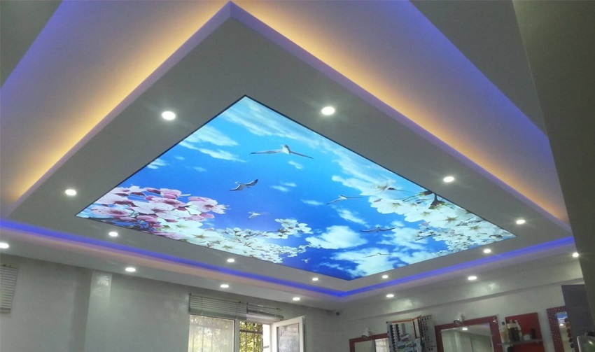 Esentepe gergi tavan ustası – Gergi tavan örneği